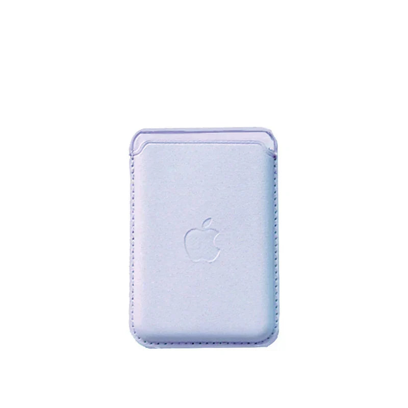 Porta-Carte Magnetico in Pelle per iPhone 12 a 17 & Samsung S24/S25