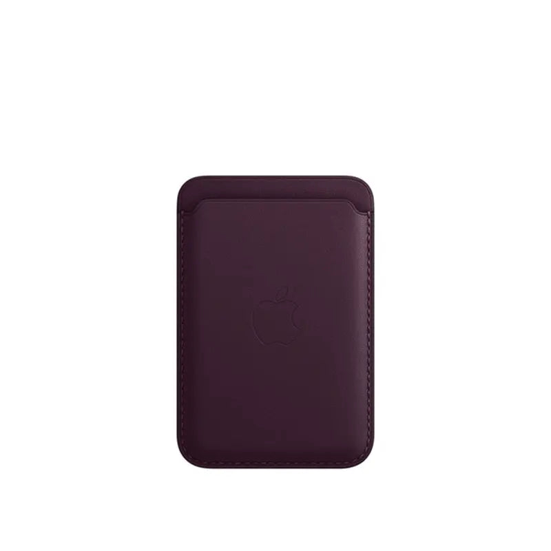 Porta-Carte Magnetico in Pelle per iPhone 12 a 17 & Samsung S24/S25