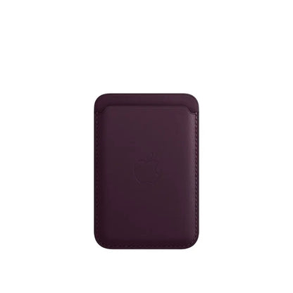 Porta-Carte Magnetico in Pelle per iPhone 12 a 17 & Samsung S24/S25