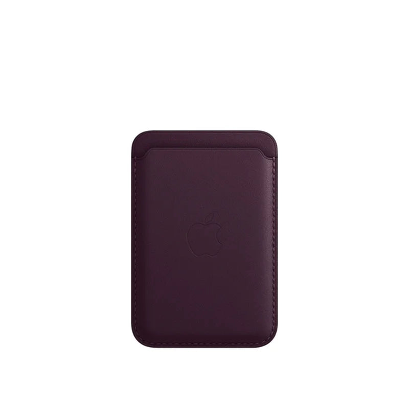 Porta-Carte Magnetico in Pelle per iPhone 12 a 17 & Samsung S24/S25